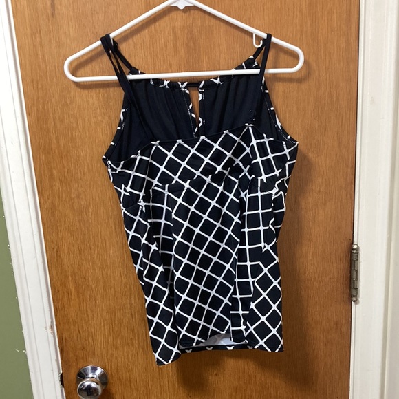 Calypso Cove Tankini Top Only, Women’s Size 12 - Picture 3 of 4